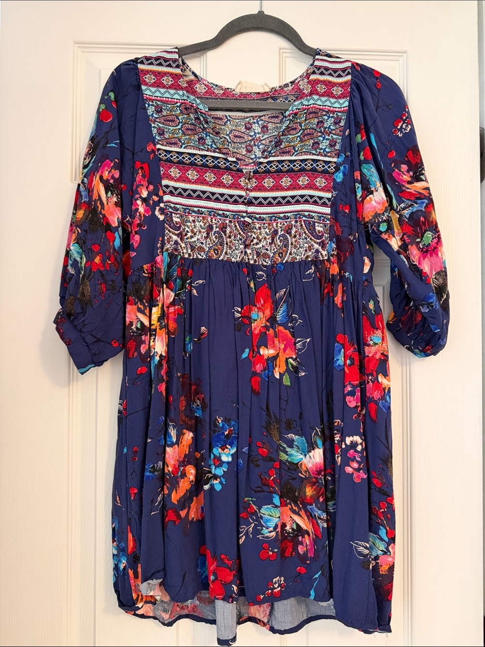 Altard State Floral Boho Tunic